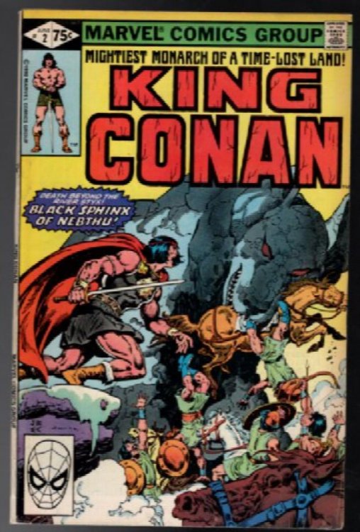 King Conan #3 1980 High Grade 8.0 Marvel Comic Book