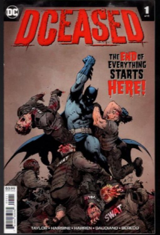 DCeased #1 Greg Capullo Cover (2019)