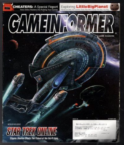 Game Informer Magazine #186 October 2008 Star Trek Online Little Big Planet