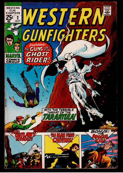 WESTERN GUNFIGHTERS #2 - Herb Trimpe Cover Marvel 1970