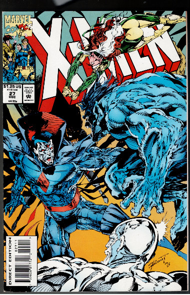 X-Men #27 & #28 Newsstan,Sabretooth App. Andy Kubert 1994 Marvel Comics