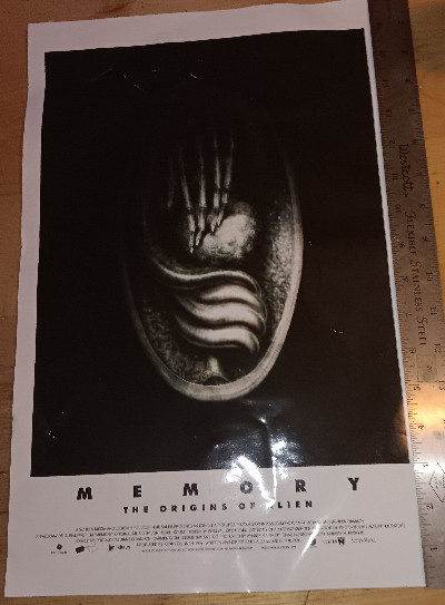 ALIEN Memory The Origin of Alien Movie Premiere 2019 NYCC EXCLUSIVE POSTER