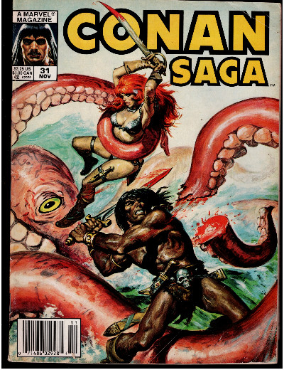 Conan Saga #31 (November 1989, Marvel Magazine)