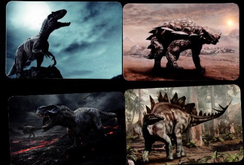 5Dinosaur cards