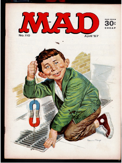 MAD Magazine #110 April 1967 - Fantastic Voyage, Hospitals, Truman Capote
