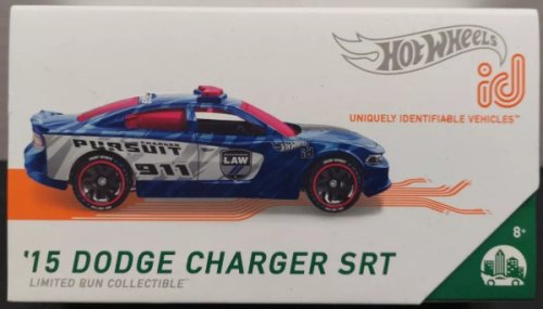 Hot Wheels id '15 Dodge Charger SRT HW Metro Series App Racer #04/05 Mattel