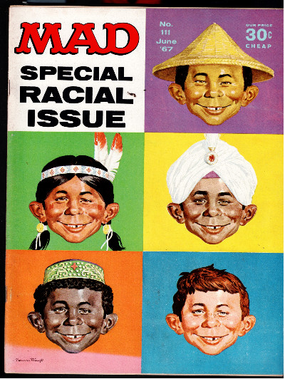 MAD Magazine #111 June 1967 Special Racial Issue
