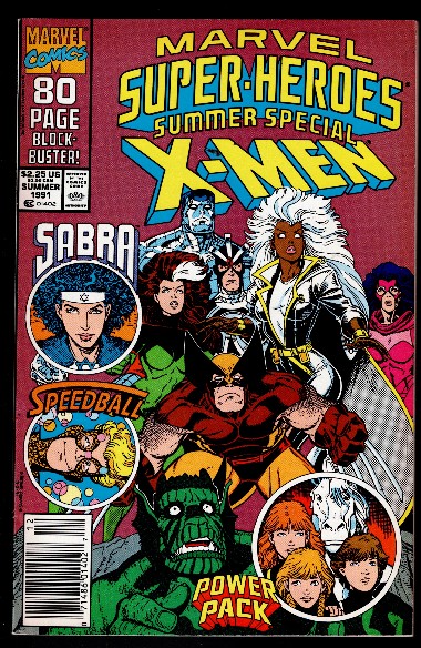 MARVEL SUPER-HEROES SUMMER SPECIAL X-Men 1991 Marvel