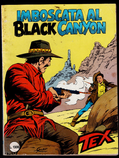 Tex #318: Imboscata Al Black Canyon (G. L. Bonelli - 1987)