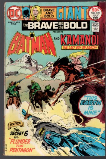 The Brave and the Bold #120:Batman and Kamandi