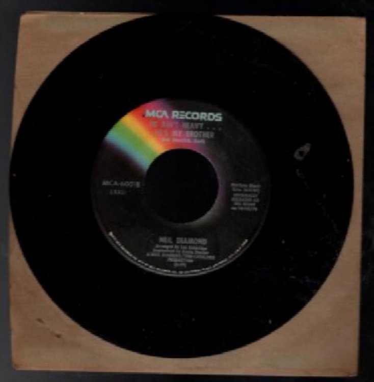 Neil Diamond: Cracklin' Rosie/He ain't heavy.he's my brother.