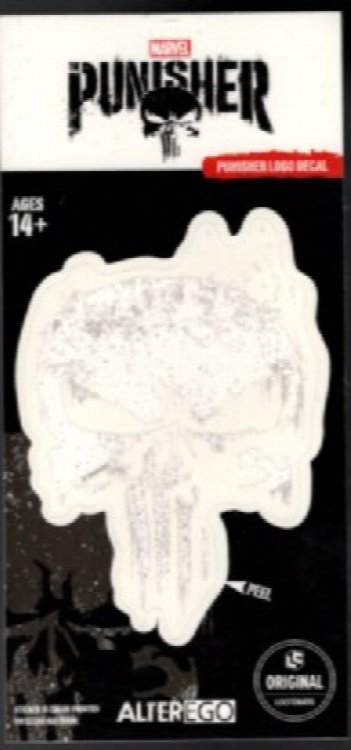 Marvel The Punisher Logo Sticker Decal Loot Crate Exclusive May 2018