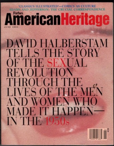 1993 MAY JUNE AMERICAN HERITAGE MAGAZINE - DAVID HALBERSTAM