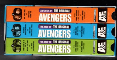 Avengers, The - The Best of the Original Avengers (VHS, 2001, 3-Tape Set)