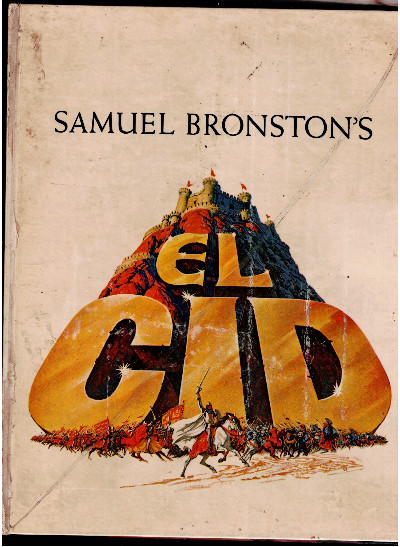Samuel Bronston's El Cid 1961 Hardcover Movie Program Book