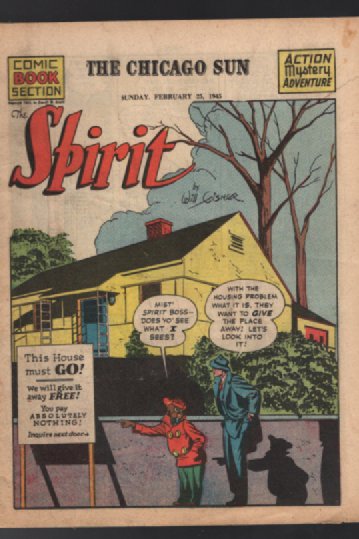 The Spirit:The Chicago Sun;Feb.,25,1945