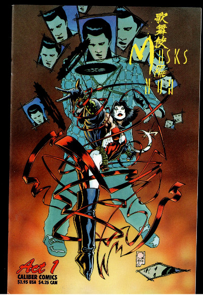 Kabuki Masks of The NOH Act 1 MALPRACTICE