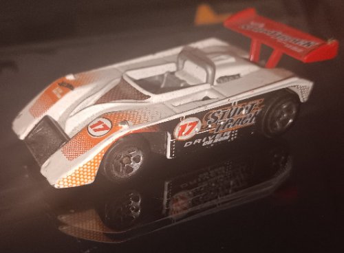 2000 Hot Wheels #31 CD Customs Series 3/4 SHADOW Mk IIa White w/Chrome 5 Spokes