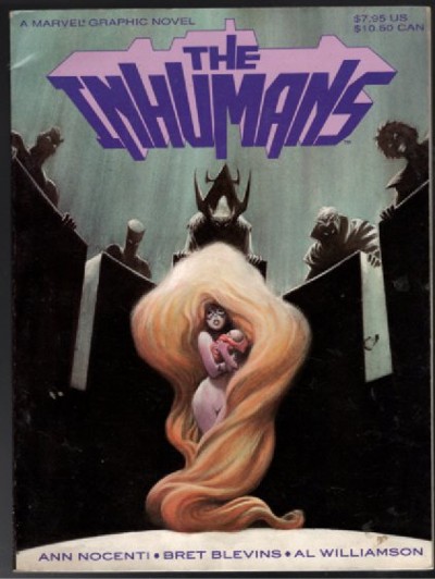 The Inhumans #1 (1988 Marvel) Graphic Novel, Williamson, 1st App. of Ahura!