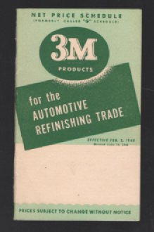 3M Products for the Automotive refinishing trade