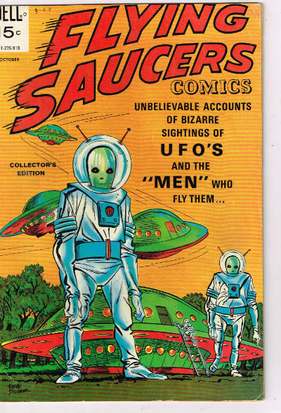 FLYING SAUCERS #5 1969 VOLUME 1 DEL