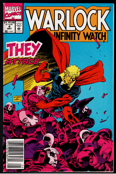 Warlock and the Infinity Watch #4 1992 Marvel Comics Comic Book