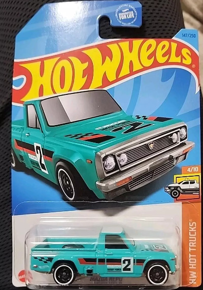 Hot Wheels Mazda Repu Teal HW Hot Trucks Series