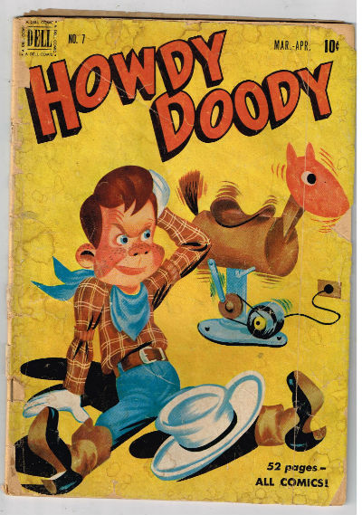HOWDY DOODY #7 1951,march-April VOLUME 1 DELL