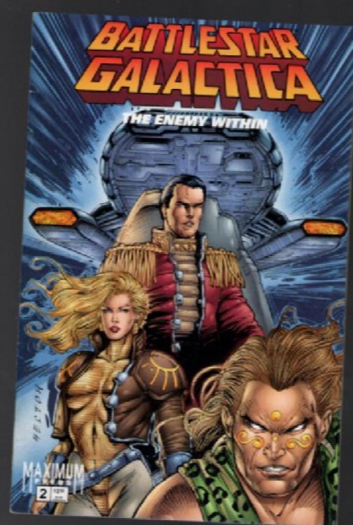 Maximum Press #2 Battlestar Galactica - The Enemy Within Comic Book 1996