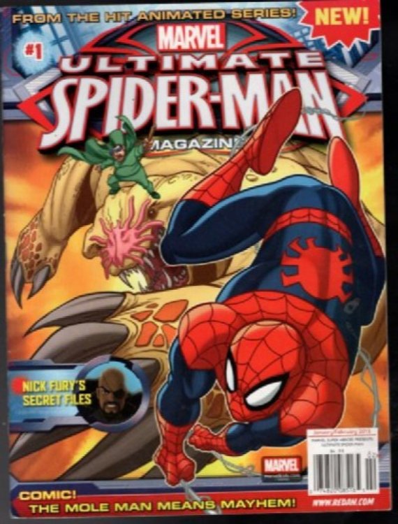 Comic Marvel Ultimate Spider-Man Magazine #1- 2015-Nick Fury's Secret Files