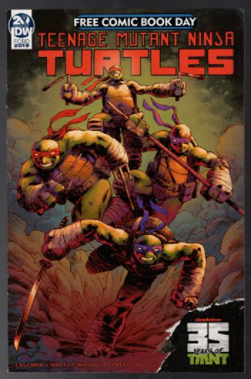 Teenage Mutant Ninja Turtles Free comic Book Day