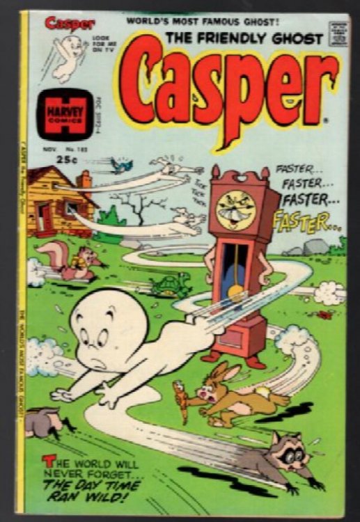 Casper The Friendly Ghost #182 Harvey Comics 1974
