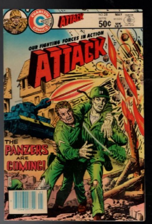 Attack #28 (May 1981, Charlton) Sam J. Glanzman B