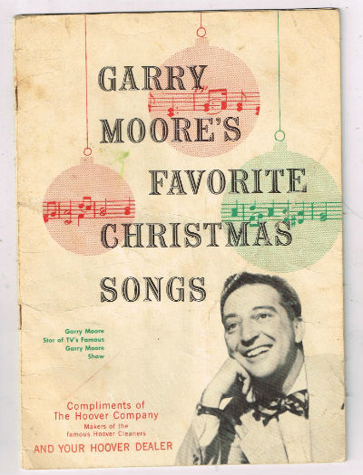 Garry Moore's favorite Christmas songs