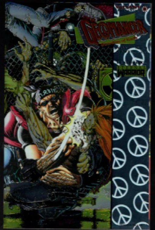 Geomancer #1 - 1st App. Of Clay McHenry Wrap Chromium Cover .