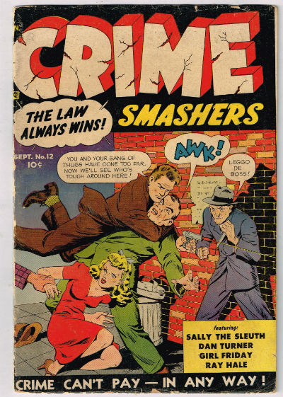 CRIME SMASHERS #12 1950 VOLUME 1