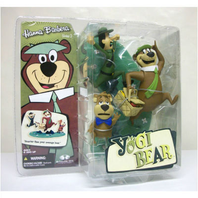 Yogi,Boo-boo nd ranger smith action figures MOC