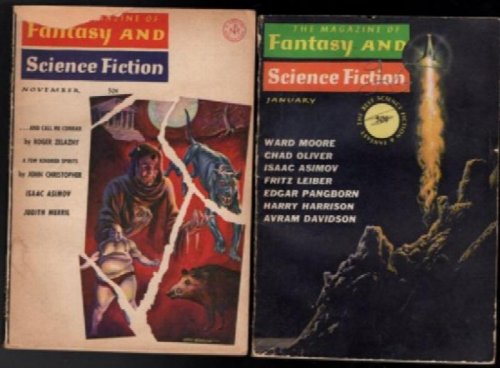 fantasy and science fiction: 2 from 1965