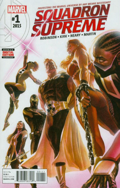 Squadron Supreme #1 & #2:Namor Dies.
