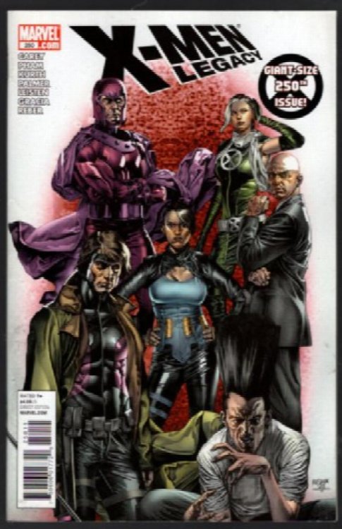 X-Men Legacy #250 Marvel 2011 Rogue Gambit Legion Magneto Professor X