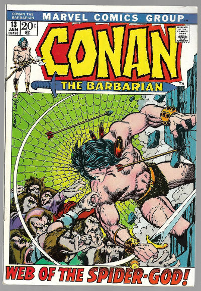 CONAN THE BARBARIAN #13 1970-1994 VOLUME 1 MARVEL