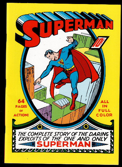SUPERMAN 1 NM FACSIMILE EDITION (2022) DC 1939 ORIGINAL REPRINT IN FULL