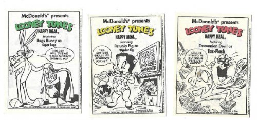 Mcdonald's presents Looney Tunes,
