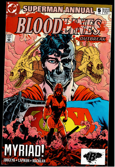 Superman Annual #5 1993 DC Comics 1st App. Myraid