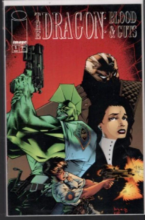 Image Comics The Dragon Blood And Guts Issue #1 and #2