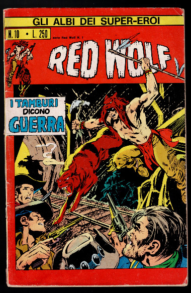Marvel Spotlight #1 Origin and 1st App Red Wolf Neal Adams Cover Italian Edition