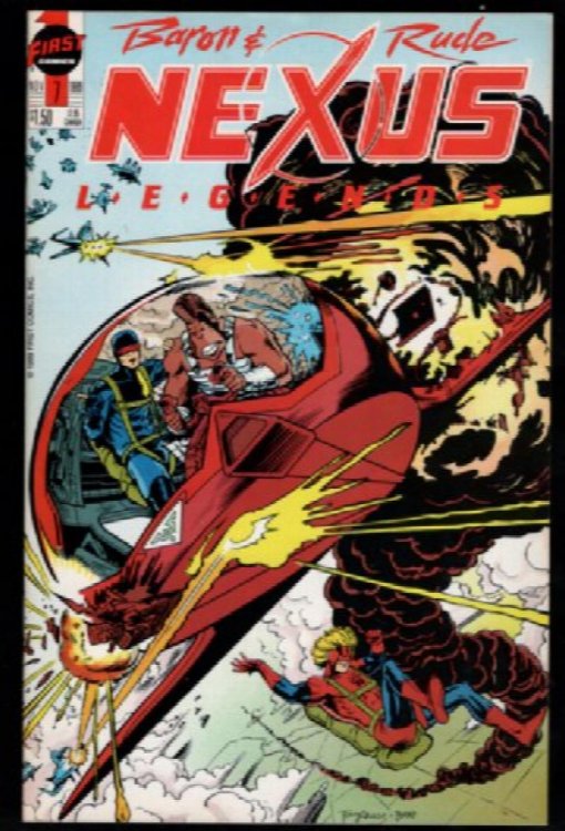Nexus Legends #7 and #8 First comics BAGGED BOARDED