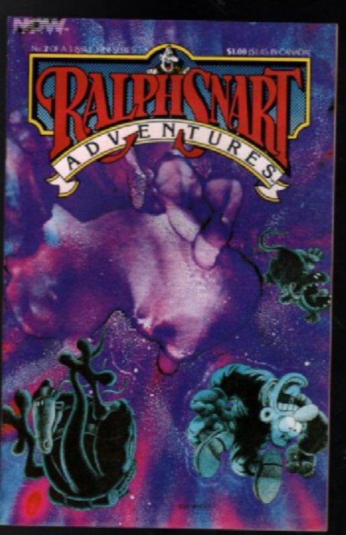 RALPH SNART ADVENTURES #1 and #2, VF, Marc Hansen, Now, 1986 (Vol.2)