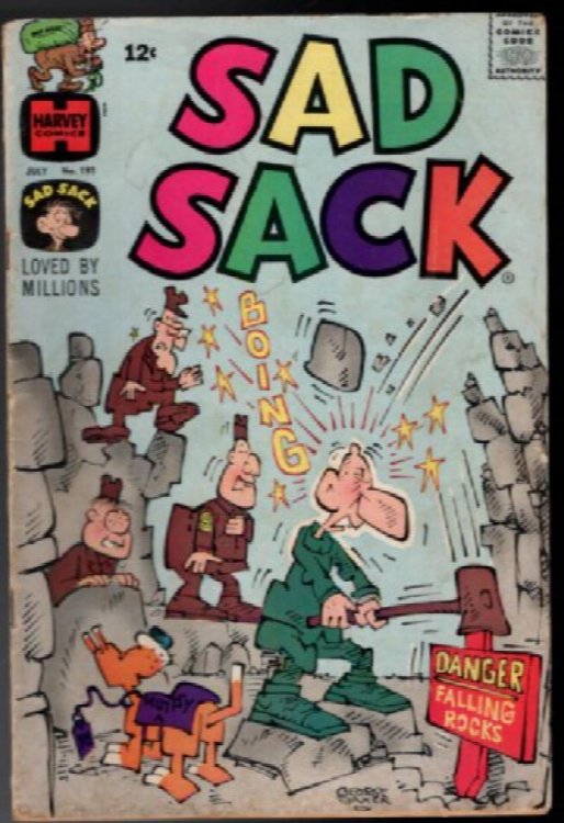 Sad Sack #191 1967 Harvey Comics