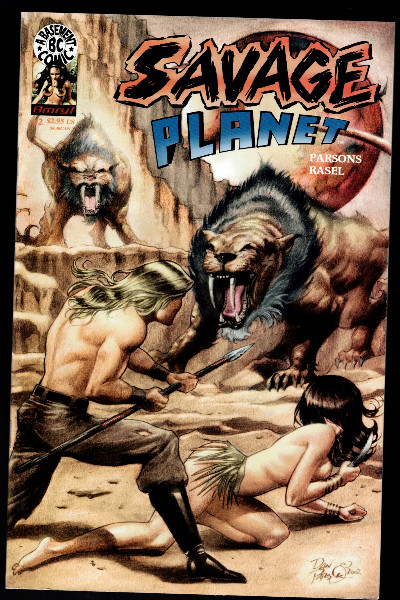 Savage Planet #2 Don Parsons Amryl / Basement Comics 2002